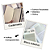 Kit Papelaria Black White Caderneta Moleskine Bloquinho - Imagem 3