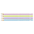 Cartela Ecolápis Faber-Castell HB n2 Colors 4 Unidades - Imagem 2