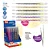 Caneta Gel Tris Spin  Escrita Fluida 6 Cores TRIS - Imagem 2