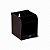 Organizador de Mesa Porta Canetas 3 Divisórias Preto Lyke - Imagem 2