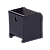 Organizador de Mesa Porta Canetas 3 Divisórias Preto Lyke - Imagem 3