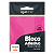 Bloco Adesivo Rosa Neon 76 x 76 mm Jocar Office 100 Folhas - Imagem 1