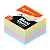 Conjunto Blocos Adesivos Pastel 4 Cores 400 Folhas - Imagem 1
