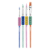 Pincel Ergonômico Emborrachado Pontas Redonda e Chata - Imagem 1