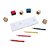 Kit Pintura com Carimbo Hello Kitty Lápis de Cor Bloco Carimbo Tinta - Imagem 4