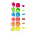 Tinta Guache Neon Cores Vivas 6 Potes 90ML - Imagem 5