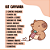 Mini Kit Papelaria Capivara - Imagem 2