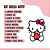 Mini Kit Papelaria Hello Kitty - Imagem 2
