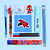 Mini Kit Papelaria Homem Aranha - Imagem 1