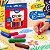 Giz de Cera 12 Cores 1x10 Cm Escolar Infantil Lyke - Imagem 3