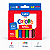 Giz de Cera 12 Cores 1x10 Cm Escolar Infantil Lyke - Imagem 1