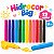 12 Canetinhas Hidrocor Big Jumbo Oitavado - Imagem 1