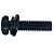 Parafuso Philips M5 x 20 mm com Arruela para Plaina 2012NB Makita - Imagem 1