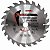 Disco de Serra Circular para Madeira 24 Dentes 7" 14 x 20 cm MTX - Imagem 1