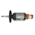 Rotor 127V c/ Rolamento para Esmerilhadeira DWE491 Dewalt - Imagem 1