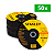 Kit 50 Discos Abrasivos p/ Corte Inox 4 1/2" x 1.0 x 7/8 Stanley - Imagem 1