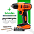 Parafusadeira / Furadeira 12V LD12S + 13 Acessórios Black+Decker - Imagem 1