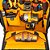 Mochila Resistente à Água com 43 Bolsos DWST560102 Dewalt - Imagem 4