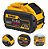 BATERIA 20V-60V FLEXVOLT LI-ION 9.0AH DEWALT DCB609-B3 - Imagem 1