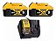 KIT 2 BATERIAS 5AH 20V C/CARREGAD+BOLSA - Imagem 2