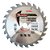 DISCO CIRCULAR WIDEA 110 MM 4.3/8 POL. X 22,23 MM X 24 DENTES MTX - Imagem 1