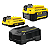 2 BATERIAS 20V 2AH E 4AH + CARREG. E BOLSA SCB224CK STANLEY - Imagem 1