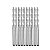 FRESA RECORTE DRYWALL E GESSO 1/8" X 60MM C/ 10 PÇS DCE555B - Imagem 1