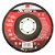 DISCO DE DESBASTE TIPO FLAP, GRAO 120,  115 MM X 22 MM - MTX - Imagem 2