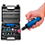 Kit Mini Retifica 1/4" Pneumática c/ Maleta e Acessórios PDR - Imagem 3