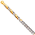 BROCA P/ CONCRETO 5 X 85MM HASTE CILINDRICA GOLDEN LINE MTX - Imagem 1