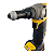 REBITADOR 20V MAX 1/4 DCF414 DEWALT SEM ACESSÓRIOS - SALDÃO - Imagem 3