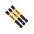 Bits Torx T40 Flextorq 3 Peças 57mm (DWAF2TX40IR3) - Dewalt - Imagem 2
