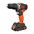 Parafusadeira Impacto 3/8 BCD704 + Acessórios Black&Decker - Imagem 2