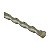 BROCA 12mm x 160mm P/ MARTELETES SDS PLUS DEWALT - DW00712 - Imagem 3
