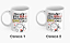 Kit 2 Canecas de Cerâmica - Flork Namorados Frases - Imagem 2