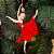 Pingente de Natal Bailarina - Imagem 2