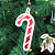 Pingente Bengala de Natal - Imagem 2