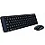 Teclado e Mouse Logitech Wireless MK220 Preto. - Imagem 1