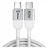Cabo USB Tipo-C para Tipo-C HPrime Soft60 60W. - Imagem 1