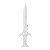 Vela Espada de São Jorge (126g) - Imagem 4