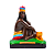 Imagem Cabocla Jurema Sentada (16cm) - Imagem 1