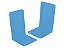BIBLIOCANTO ACRIMET PREMIUM C/2 - AZUL CLARO - Imagem 1