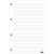BLOCO TILIBRA A4 BROCHURA CAPA FLEX ORGANIZER C/ PAUTA - Imagem 1