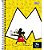 CADERNO TILIBRA TILIBRA COLLEGE ESPIRAL CD 10M  MICKEY 160F - Imagem 1