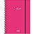 CADERNO TILIBRA A4 10M ESP NEON PINK 160FLS - Imagem 1