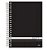CADERNO A4 BROCHURA CD COLORS PRETO 96FLS - Imagem 1