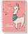 CADERNO A4 ESPIRAL 10M CD - TAMOIO LHAMA 200FLS - Imagem 1