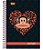 CADERNO A4 ESPIRAL 10M CD PAUL FRANK 200FLS - Imagem 1