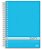 CADERNO A4 ESPIRAL AZUL 10M CD COLORS 200F - Imagem 1
