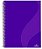 CADERNO A4 ESPIRAL CANSON PAUTADO 80FLS - VIOLETA - Imagem 1